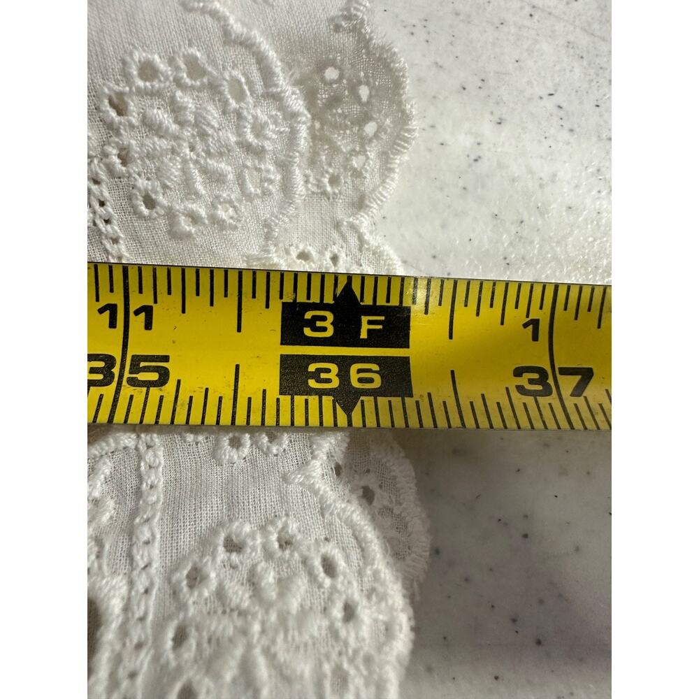 NEW Charlee Boho Floral Dress size XL Lined Pockets Cotton $178 Ruffle A44 - Picture 9 of 9